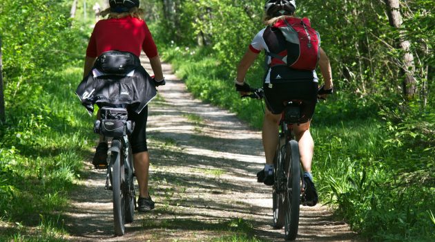 Mountainbike fahren in der Eifel