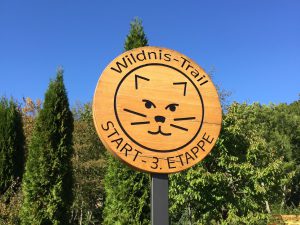 Wildnistrail Schild