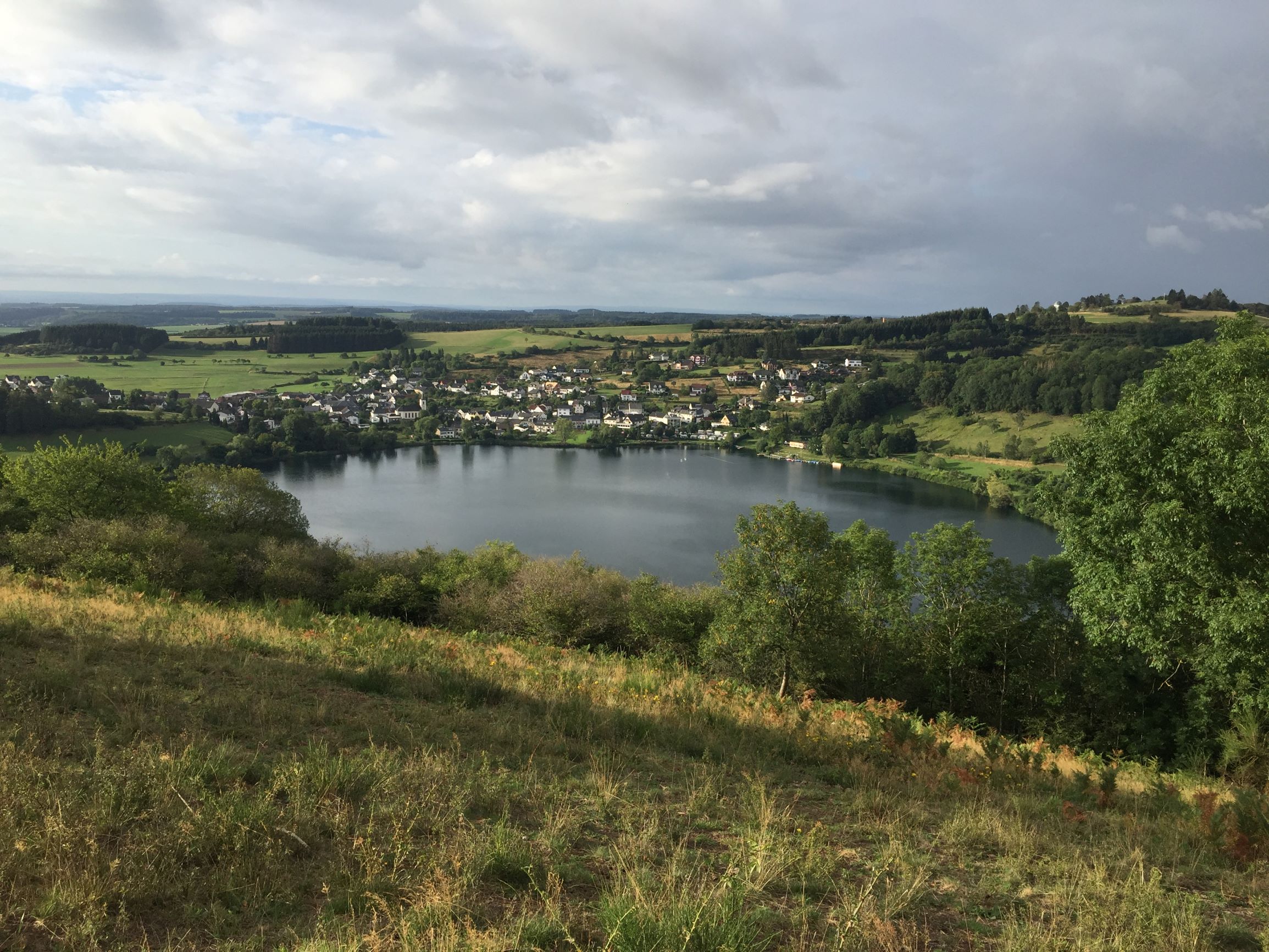 Schalkenmehren in der Eifel