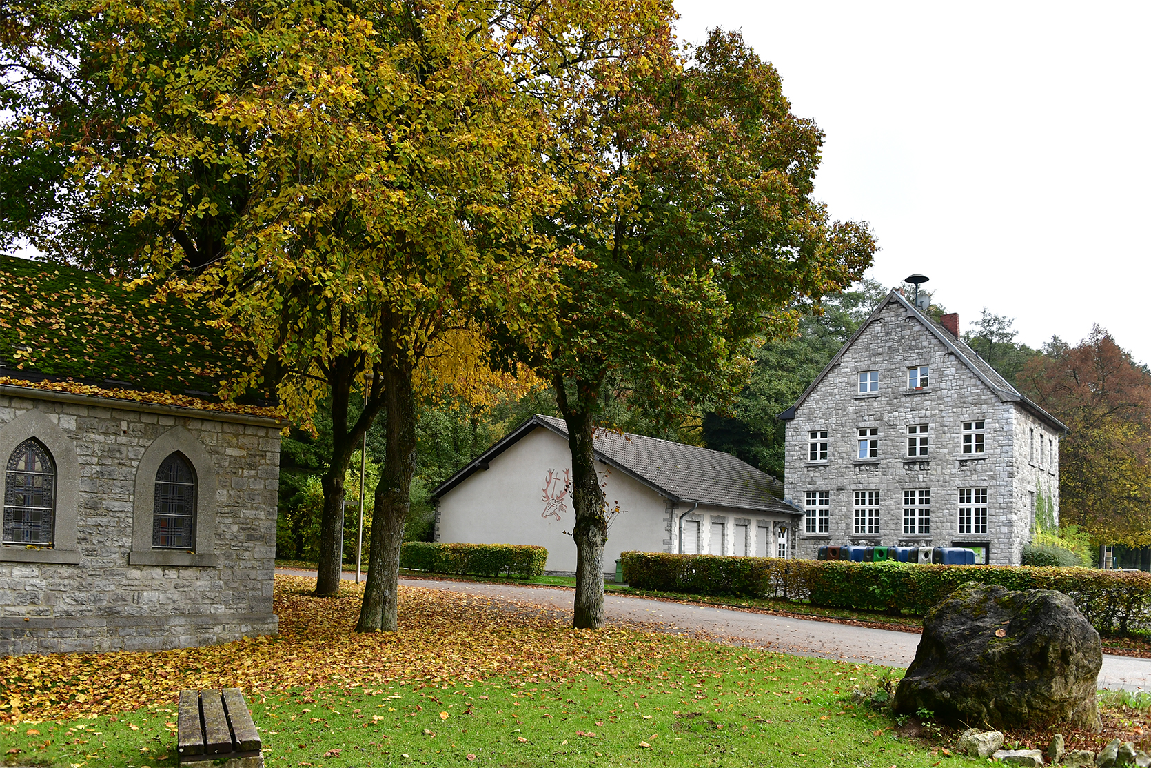 Gebäude der alten Schule in Aachen-Friesenrath