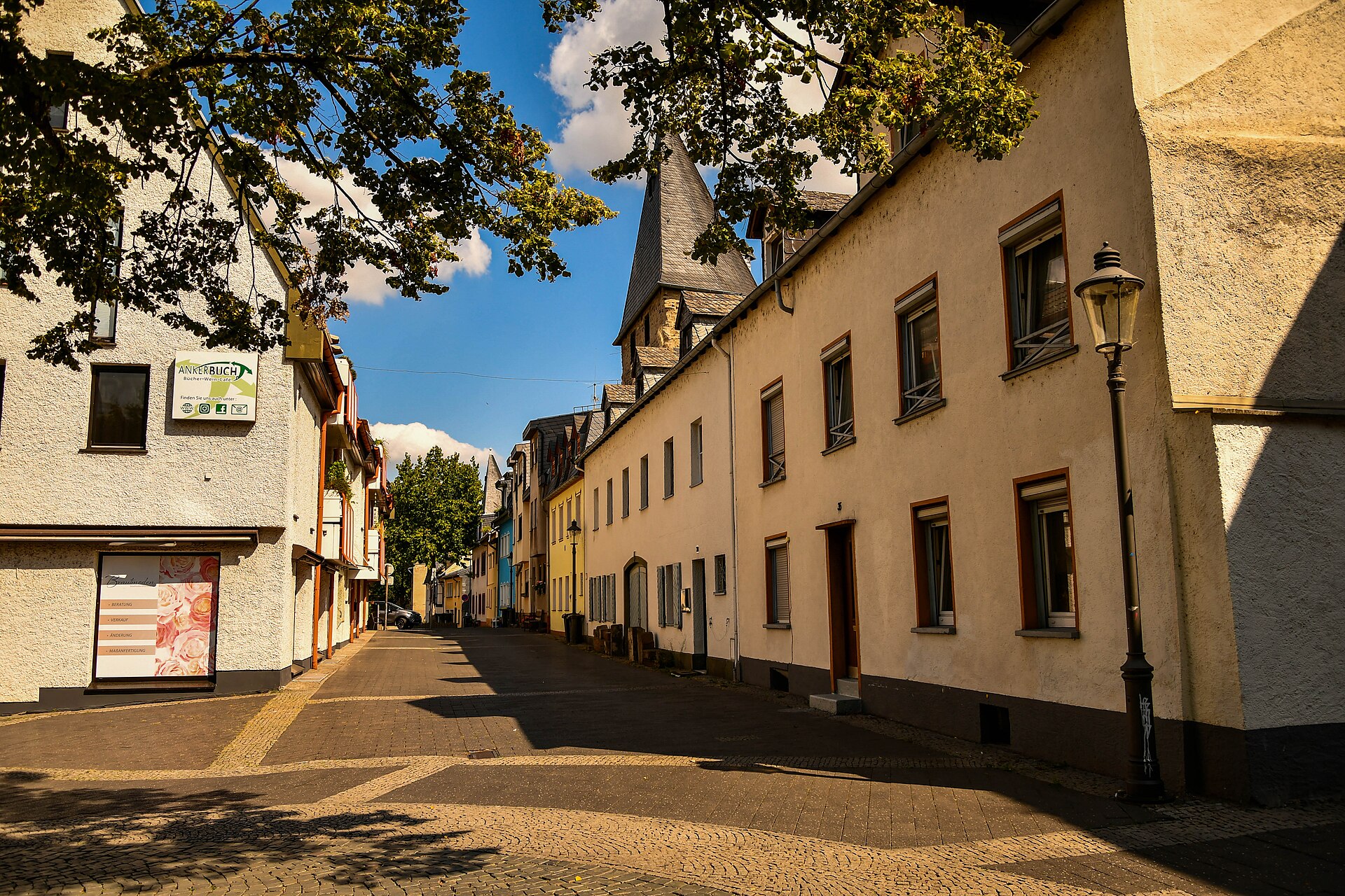 Gasse in der Altstadt von Andernach am Rhein