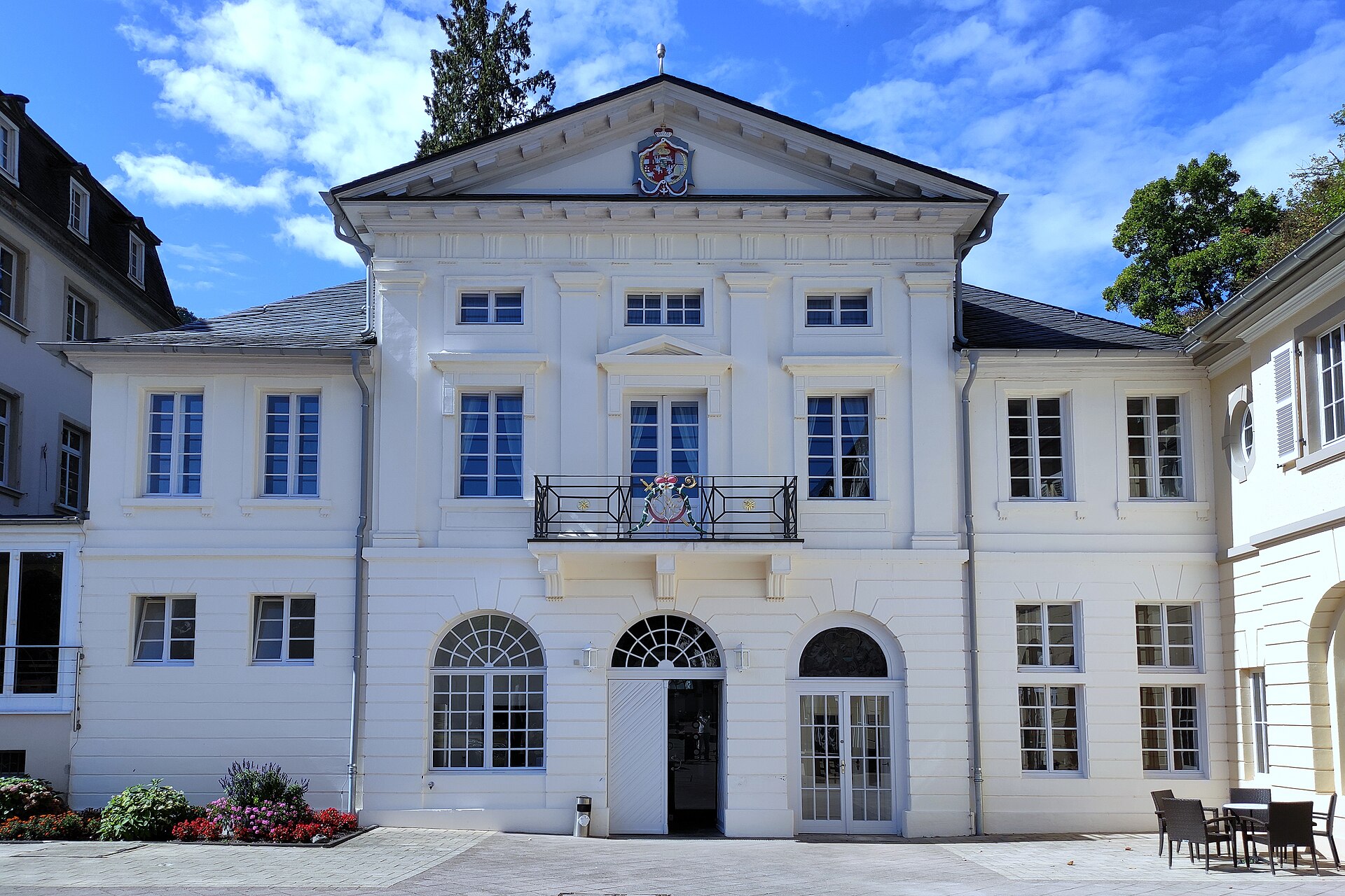 Das ehemalige kurfürstliche Badehaus in Bad Bertrich