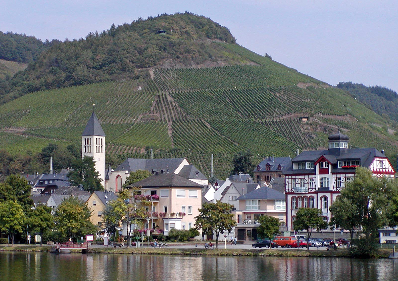 Ortsansicht von Bullay an der Mosel