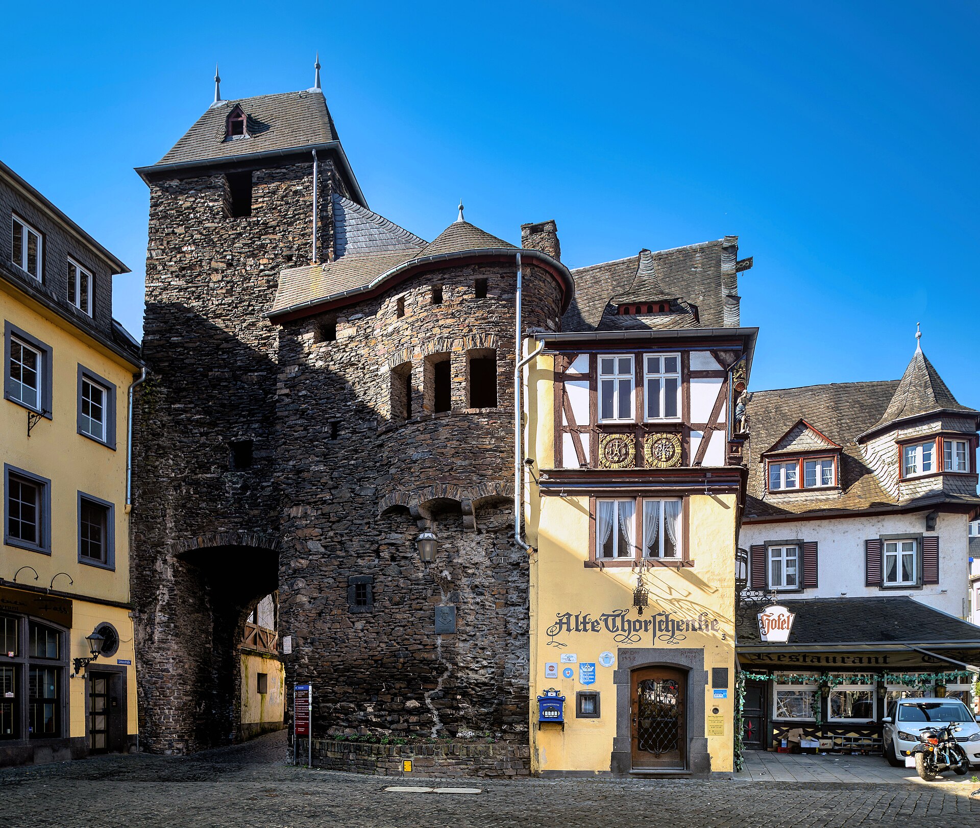 Das Enderttor mit der Alten Thorschenke in Cochem