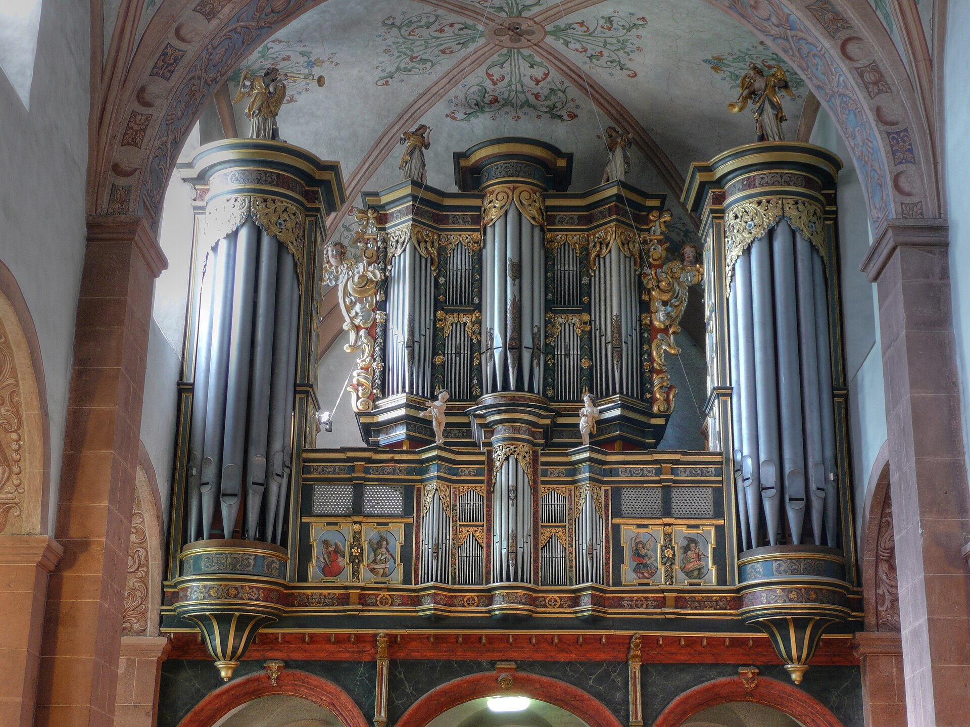 Die Orgel von Balthasar König in der Basilika Steinfeld