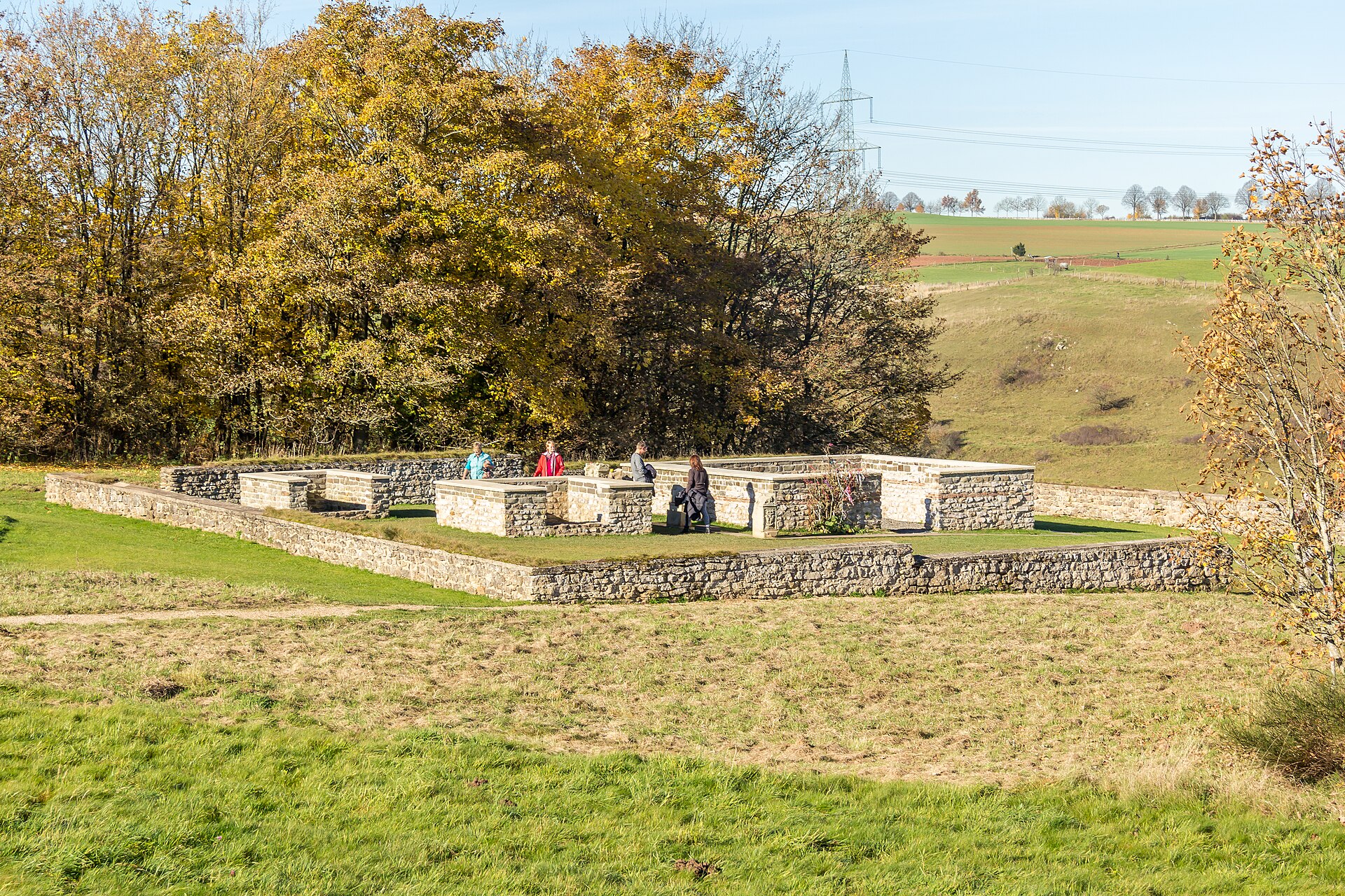 Das Matronenheiligtum Görresburg bei Nettersheim in der Eifel