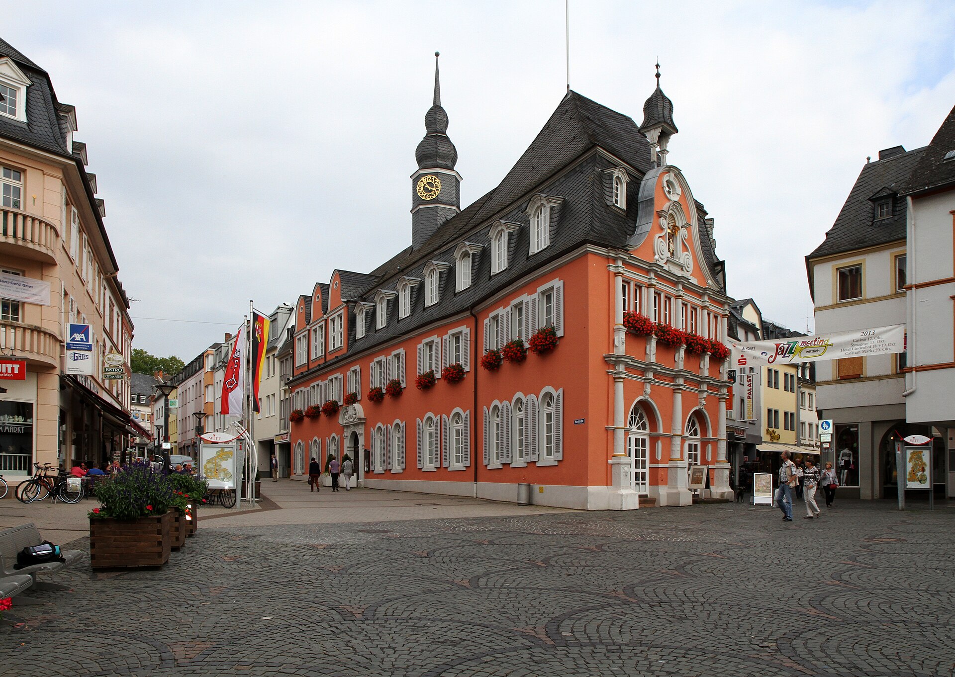 Das Alte Rathaus am Marktplatz von Wittlich
